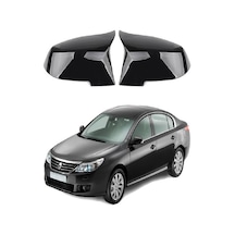 Renault Latitude Araca Özel Batman Yarasa Ayna Kapağı Pianoblack