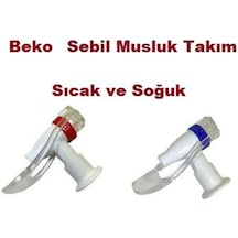 Beko Uyumlu Bss2202 Su Pınarı Çeşmesi Sıcak Soğuk Sebil Musluk Seti - 444118201