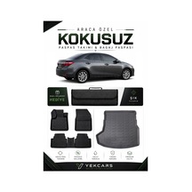 Toyota Corolla 2016 Model Aracınıza Özel 4d Karbonlu Kauçuk Paspas Takımı Ve Bagaj Havuzu