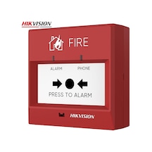 Hikvision Hf-cmp1 Konvansiyonel Yangın İhbar Butonu Kırbas, Resetlenebilir, Tabanlı