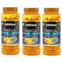 Shiffa Home Omega 3 Balık Yağı 600 Kapsül 1000 Mg 3 Şişe Suz
