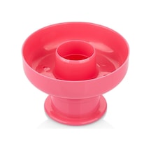 Plastik Yuvarlak Donut Hamur Kek Şekillendirici Kalıbı Kesici - 1 Adet Beyaz Plastik Yuvarlak Donut Hamur Kek Şekillendirici Kalıbı Kesici - 1 Adet Beyaz