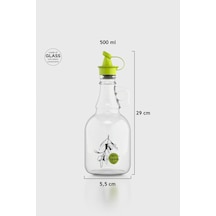 Renga Urla Olive Oil 500 Ml Yeşil Kapaklı Cam Yağlık 152076 Yeşil