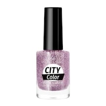 City Nail Lacquer Glitter No: 102 - Işıltılı Ve Uzun Süre Kalıcı Oje 10.2 Ml
