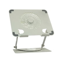 Teknoteg - Frısby Fnc-5180st Taşınabilir Katlanır Alüminyum Notebook Standı 10-17" Çok Renkli