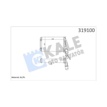 Kale-radyator Kalorifer Radyatörü Partner-berlıngo 1.9d-2.0hdı 97-08 -p306-xsara-xantıa-zx 1.6-1.8-2.0-1.4hdı-1.5d 97-05 Beher Tipi 2081832al 6448.78 96103384 6448.c8 96103388