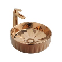 Paluci İzmir Rose Gold Lavabo Sırlı