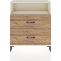 Arges Şifonyer Tek Raflı 2 Çekmeceli 88x30x106 Aytaşı-çam Aytaşı