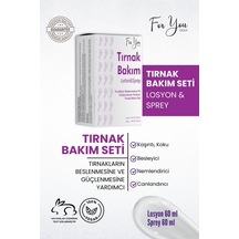 Tırnak Ayak Bakım Seti Losyon&sprey Koku Gidermeye Yardımcı 2'li Set