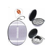 Jys Jys-mq008 Meta Quest 3 Vr Gözlük Darbeye Dayanıklı Taşıma Çantası Taşınabilir Sert Kabuk Çanta Çanta - Logo / Gri