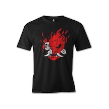 Cyberpunk - Samurai Siyah Erkek Tshirt