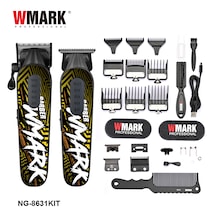 Wmark Ng-8631kıt Yüksek Hızlı Motor Saç Kesme Detay Düzeltici Kiti Kuaför Salonu İçin 2 Saat