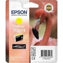 Epson T0874 Sarı Kartuş Photo R1900