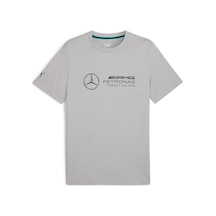 Puma Mapf1 Ess Logo Tee Erkek T-shirt-gümüş