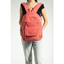 Nemo Bags Yavruağzı Unisex Okul Çantası, Crinkle Su Geçirmez Kumaş, Laptop Seyahat Sırt Çantası, 24 Lt, 40x30cm Diğer