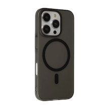 Joko  Apple   Uyumlu  iPhone 16 Pro Tuna Pc Slim Magsafe Kapak - Siyah