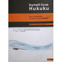 Kıymetli Evrak Hukuku - Fatih Bilgili 1. Baskı