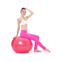65 Cm Fitilli Pilates Topu Pembe Ve Pompa