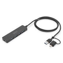 Digitus Da-70236 4 Port Usb 3.0 Çoklayıcı Hub Usb-type-c Soket
