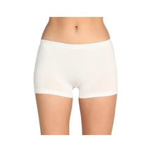 Yıldız 3620 Kadın Likralı Modal Boxer Beyaz