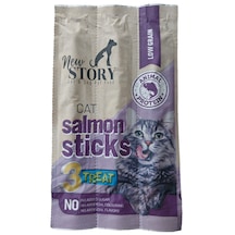 New Story Somonlu Kedi Ödül Çubukları Salmon Cat Sticks 3 x 5 G