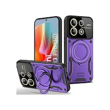 Xiaomi Redmi Note 13 Pro 4g Kılıf Joy Lens Standlı Kapak