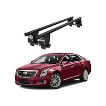 Royal Cadillac Xts 2012-2019 Uyumlu Siyah Kilitli Ara Atkı Port Bagaj Tavan Barı