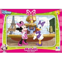 Ks Games Puzzle 24 Parça Mınnıe Mouse Frame Mın.704