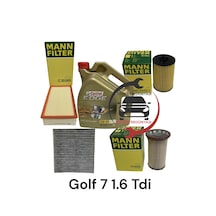 5W30 Hava Yağ Mazot Polen 5Li Set