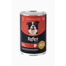 Reflex Plus Jöle İçinde Et Parçacıklı Kuzu Etli Yetişkin Köpek Maması 400 G