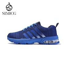 Sımıcg Erkek Günlük Ayakkabı Spor Koşu Ayakkabısı-mavi