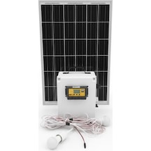 60w Taşınabilir Solar Aydınlatma Ve Güç Paketi