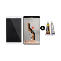 Samsung Galaxy Tab A8 Sm-t295 Uyumlu A Kalite Dokunmatik Set Beyaz + B7000