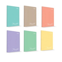 Çınar Pastel A4 60 Yp Kareli Dikişli Defter 76405- 3 Adet Çeşitli Renk Ve Desen