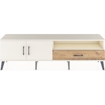 Arges Tv Ünitesi 2 Raflı Tek Çekmeceli 2 Kapaklı 176x30x51 Aytaşı-aytaşı/çam Aytası/atlas Çam