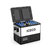 Iceco 55 Litre Çift Bölmeli Kompresörlü Oto Buzdolabı Ve Dondurucu -tcd55 12/24volt