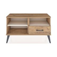 Arges Şifonyer 2 Raflı Tek Çekmeceli 88x30x48 Çam-aytaşı/çam Aytaşı/çam