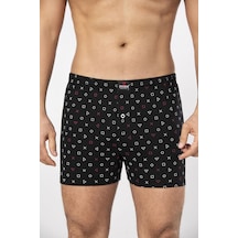 Erdem Karışık 6'lı Desenli Penye Boxer 1400dsn06 DESENLİ