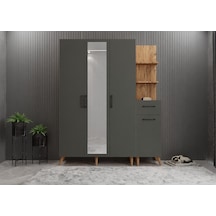 Açelya Portmanto Vestiyer Ayakkabılık Çf 140cm - Montaj Dahil M3