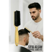Gold Fade Fırça Berberler İçin Sıfır Kesim Ve Makine Temizleme Fırçası 722304