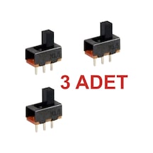 3 Adet Sürgülü Switch 180 Derece Pcb - Ic205 Rodevino