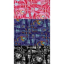Bandana Gitar Color Siyah