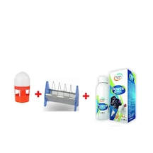 Yıldem Power Brood 100ml Güvercin Suluğu 1 Litre 15 Cm Güvercin Yemlik