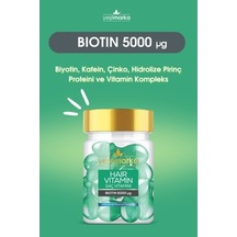 Saç Vitamini Biotin & Kafein Yeşilmarka