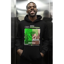 Sevbano Zoro Roronoa Santoryu One Piece Baskılı Unisex Oversize Anime Kar Siyah