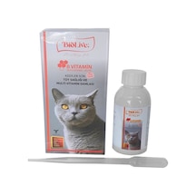 Biolive Kediler İçin B Vitamin+multivitamin Tüy Sağlığı Likit Vitamin 100ml