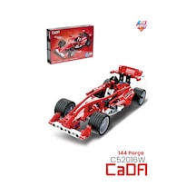 Cada Çek Bırak F1 Yarış Arabası 144 Parça Araba Yapım Seti Blok Araba -ffc52016w-144p