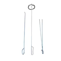 Mobilreyon Şömine Seti, Harbi Soba Borusu Temizleme Demiri ,maşa, Karıştırıcı 3'lü Set