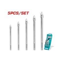 Total 5 Parça Cam Matkap Ucu Seti - Tacsd7256