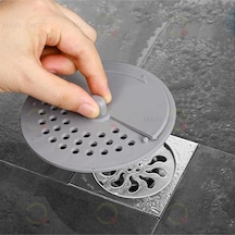Banyo & Mutfak Giderleri İçin Duş Lavabo Süzgeci Kokuya Karşı Koruyucu & Dayanıklı Gri M-137 Plastik Diğer